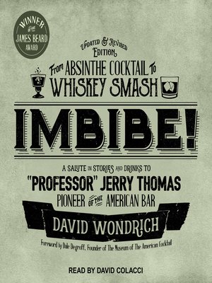 cover image of Imbibe! Updated and Revised Edition